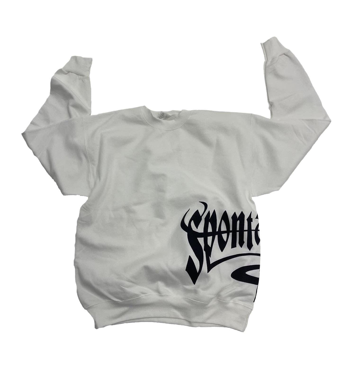 SIDE LOGO CREWNECK