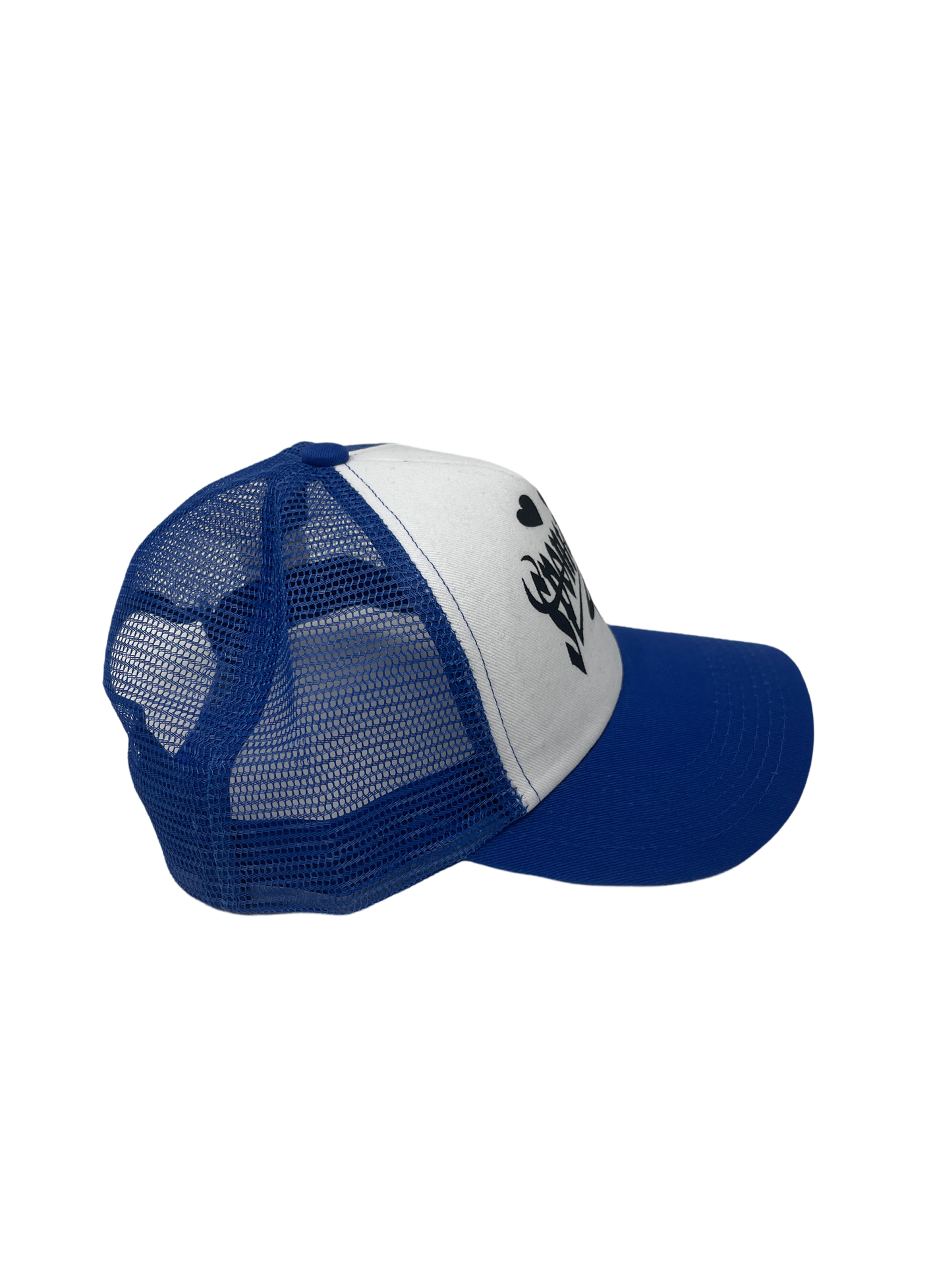 BLUE HEART LOGO TRUCKER HAT